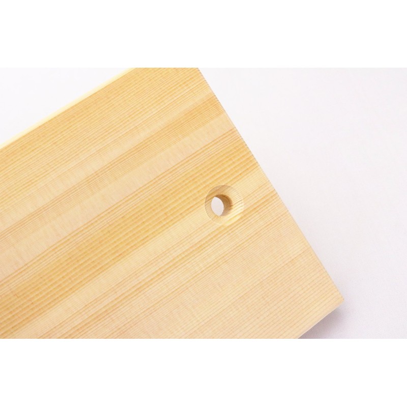 Ichihara Woodworkshop 4971421030029 Cutting Board, Wood, Tabletop, Perforated, 13.0 x