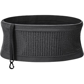 Slim Running Belt, Hidden Running Belt Fanny Pack for Men Women~Hidden Belt For Yoga Travel Running Waist Belt for Money and Passport (Black, X-Small) - Color: Black, Size: Small