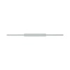 MUJI NDB23A9S Steel Paper Fasteners, Light Gray, Approx. 8.1 x