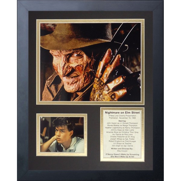 Legends Never Die "Nightmare on Elm Street" Framed Photo Collage, 11 x 14-Inch
