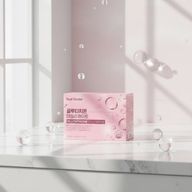 (리얼 닥터)리얼닥터 글루타치온 데일리 화이트 60포 (2개월분) / 분말 고함량 엘라스틴 히알루론산 Real Doctor Glutathione Daily White 60 Sachets (2-Month Supply) / High Potency Powder with Elastin and Hyaluronic Acid