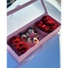 UNIKPACKAGING "I Love You” Flower Gift Letter Shaped Fillable Box,