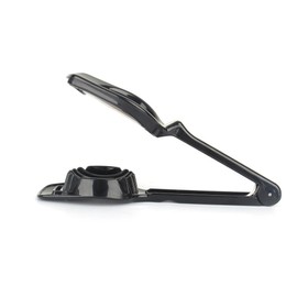 Cortador de huevo de plástico a medida Cortador de fruta de fresa pequeña de plátano negro para huevos duros Herramienta de cocina de barra de cocina para el hogar