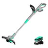 Litheli Cordless String Trimmer 12 Inch, 20V Battery Grass Trimmer