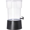 Carlisle 222903 Break-Resistant Beverage Dispenser with Base, 5 Gallon, Clear
