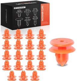 A-Premium 20 PCS Fender Flare Car Retainer Fastener Push Pin Clips Compatible with Volvo XC60 2010-2013 XC90 2003-2014 XC70 2003-2016 V70 2001-2010