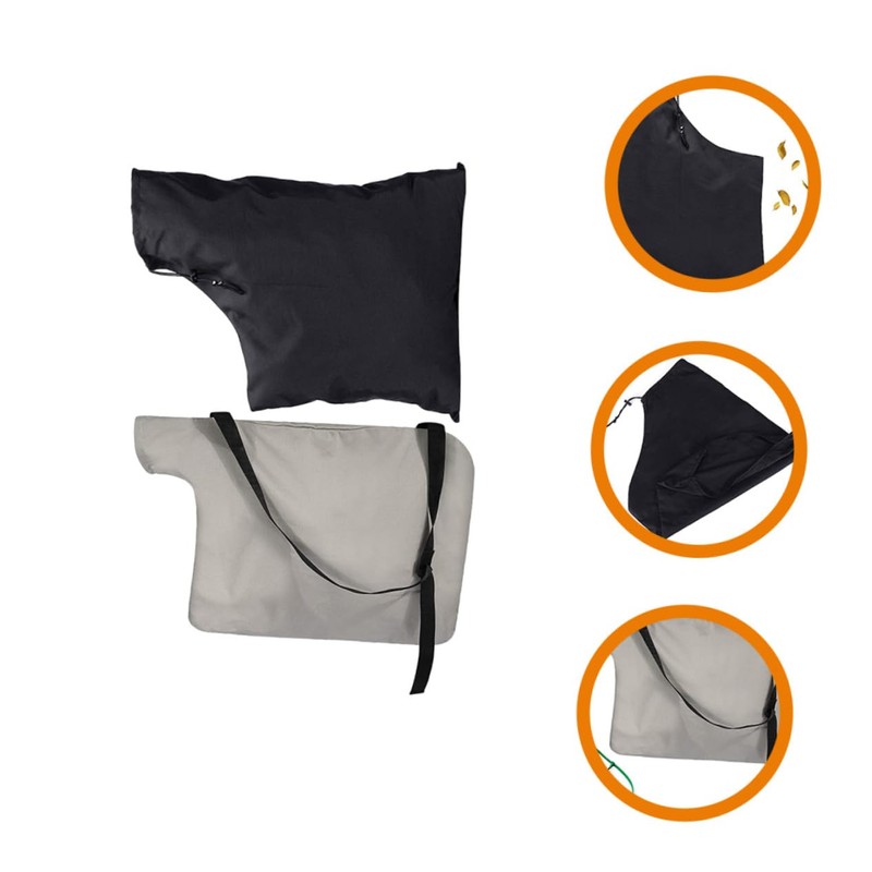 Levemolo Leaf Blower Bags 2 Pack Large Capacity Waterproof Oxford