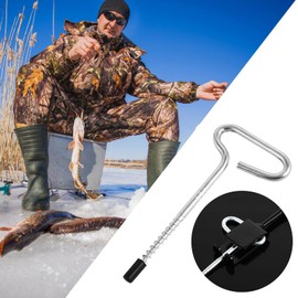 Fishing Tent Stakes - Ice Stakes Ground Nails | Heavy Duty Ice Fishing Tent Stakes, Camping Tent Anchors, Rust-Proof Winter Fishing Tent Screw for Ice Fishing