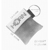 Horn Medical Black Horn Key Emergency Resuscitation Towel Keyring