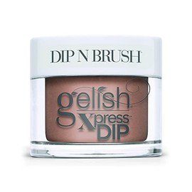 Gelish Fall Powder Dip Nail Collection: Plaid Reputation (Wool You Love Me?) Beige Nail Dip Powder, Beige Nail Powder, Dip Powder Colors, 1.5 ounce