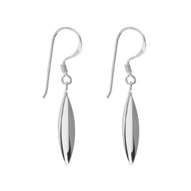 Tuscany Silver Women's Sterling Silver Oblong Drop Earrings