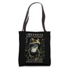 Reject Humanity Evolve into Frog Funny Sarcastic Tote Bag
