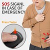 Personal Alarm Keychain Rechargeable Self Defense Emergency Security Alarm Keychain