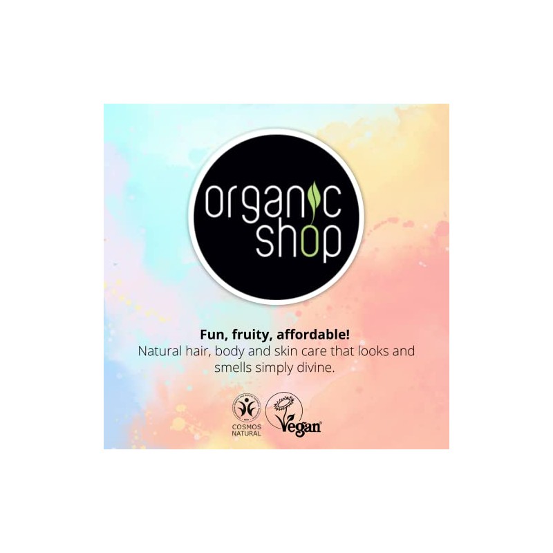 Organic Shop Anti Hair-Loss Strengthening Shampoo Algae and Lemongrass, 280