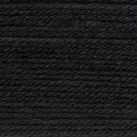 Rico Design Basic Soft Acrylic Dark 50 g 155 m Black