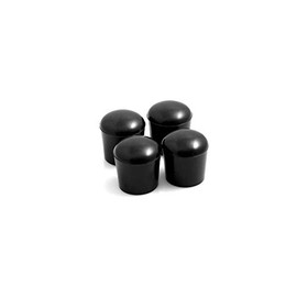 Design61 End Cap Sliding Cap Protective Caps Foot Caps with Steel Insert Diameter 20 mm Pack of 4