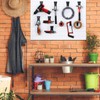 Landhoow 36 Pcs Slatwall Hooks & Hangers 32 Heavy Duty