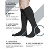 vitsocks Men's Knee Socks 100% Cotton Long Socks (Pack of