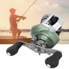 Green Aluminum Alloy Saltwater Spinning Fishing Reel Fishing Accessory(GBS201 Left