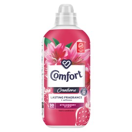Comfort Creations Strawberry & Lily Fabric Conditioner with Stay Fresh technology for 100 days of freshness + fragrance* 30 washes (900 ml)