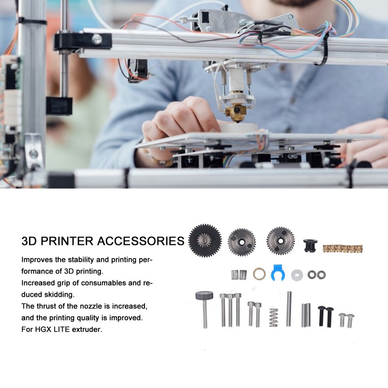 3D Printer Extruder Accessories Extrusion Head Great Replacement for HGX