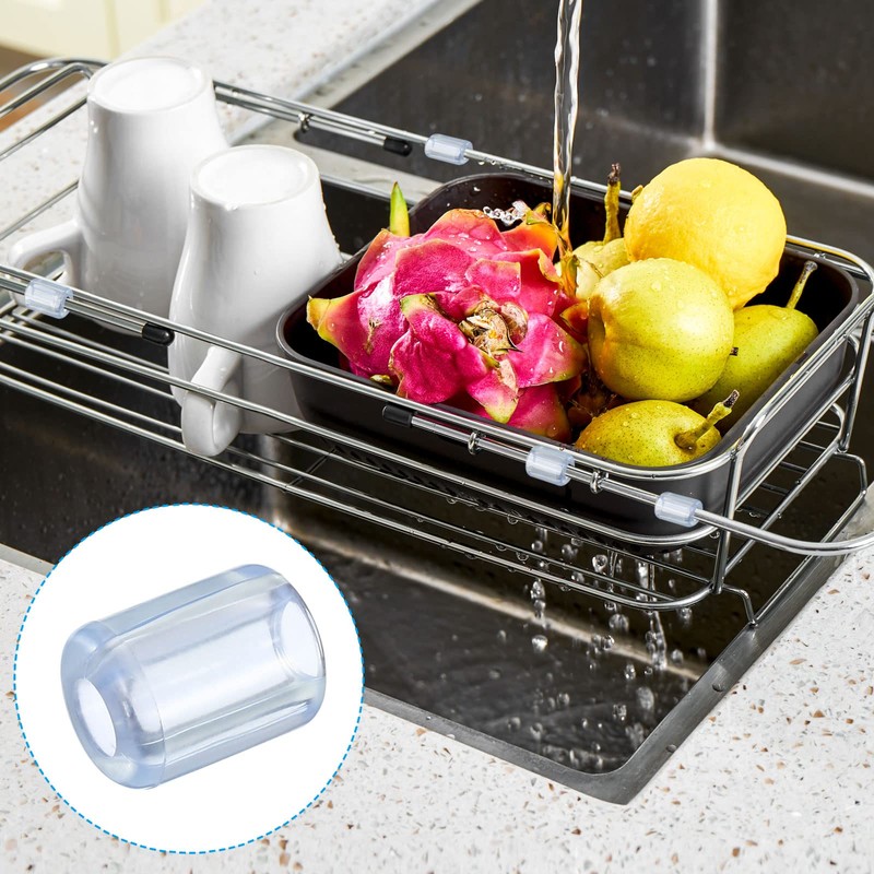 PATIKIL Kitchen Sink Rack Feet, 30 Pack 5mm ID x