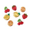 8PK Mini Fruit Hair Claw Clips for Girls Cute Cherry