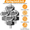 4-Pack Heavy-Duty Weld-On Spring Latch Locks – 5/8" Universal Trailer