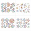 4 Sheets Rainbow Window Clings Stickers - Sun Catcher Stickers