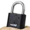 HMF Combination Padlock 3507-02 Heavy Duty Lock with 4 Digit