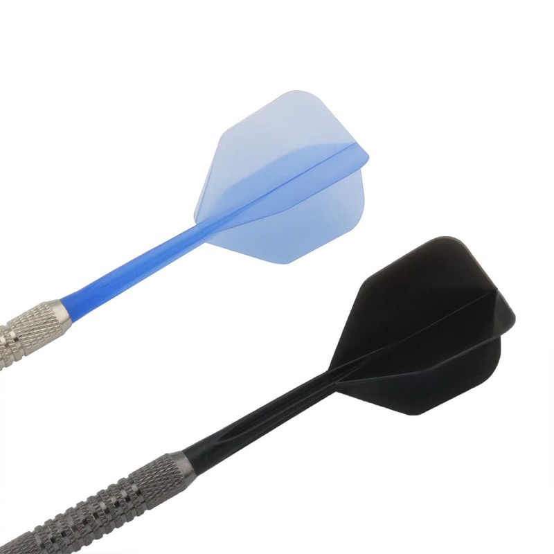DGHAOP Integrated Dart Flight and Shafts 9PCS Nylon Plastic Integrated