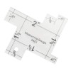NX Garden Mini Sewing Measuring Gauge Transparent Acrylic Quilting Rulers
