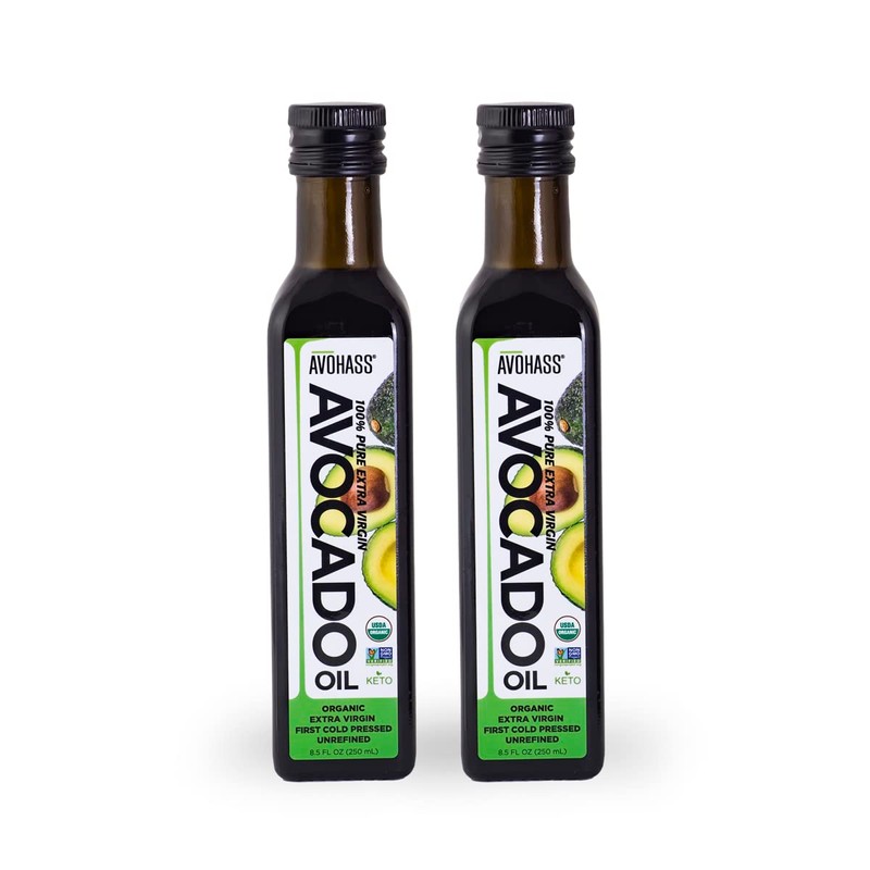 Avohass USDA Organic Certified Extra Virgin Avocado Oil from Mexico