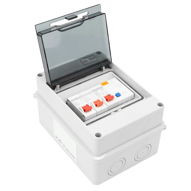 2 Way Consumer Unit Circuit Breaker Panel, Garage Consumer Unit