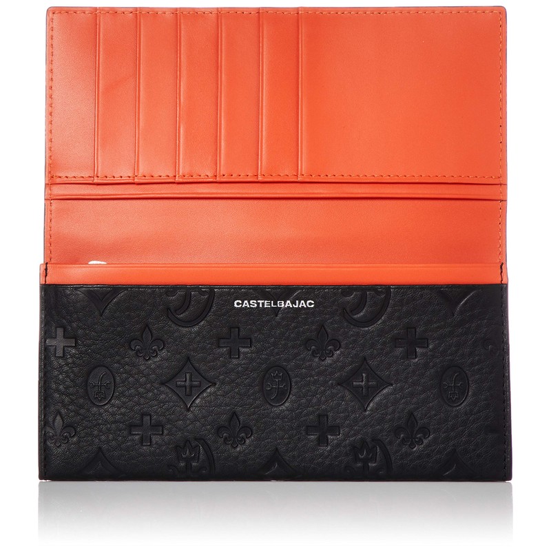 Castelbajac 61615 Marcel Small Long Wallet, black