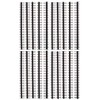 VKLSVAN 20pcs 40Pin 2.54mm Single Row Terminal Pin Header Strip