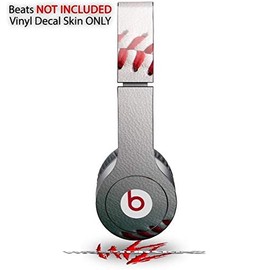 Skin Decal Wrap Works with Original Beats Solo HD Headphones Baseball Skin Only (Headphones NOT Included)