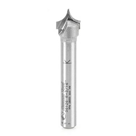 Amana Tool - 56126 Carbide Tipped Pt. Cutting Roundover 3/16 Radius x 3/8 Dia x 19/64 x