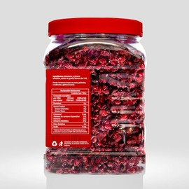CENTRAL GRANEL | Arándano Natural Deshidratado 1 KG | Snack Botana Frutos Secos | Ideal como Botana Saludable | Calidad de Importación | Empaque reuti