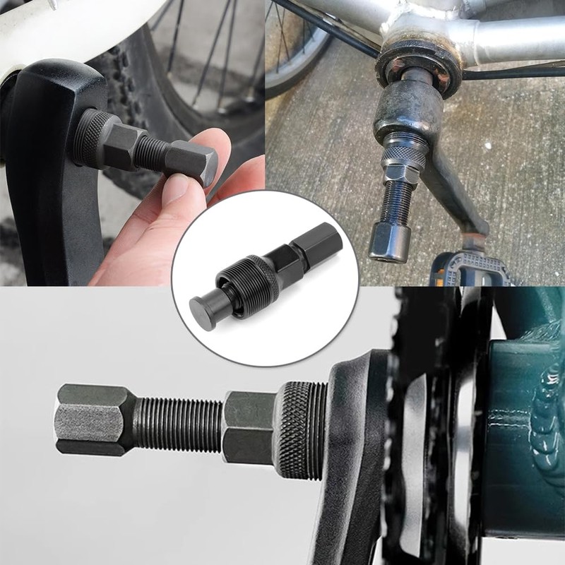 Renjzle Cotterless Crank Puller, Crank Puller, Bicycle Tool, Maintenance, Repair