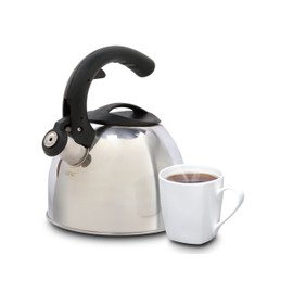 Gibson Steamline Tea Kettle, Stainless Steel, 2 Quarts
