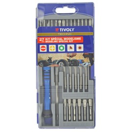 Timoly 11501570025 Set of 27 Screws Precision Hexa 4 mm Screwdriver Sets