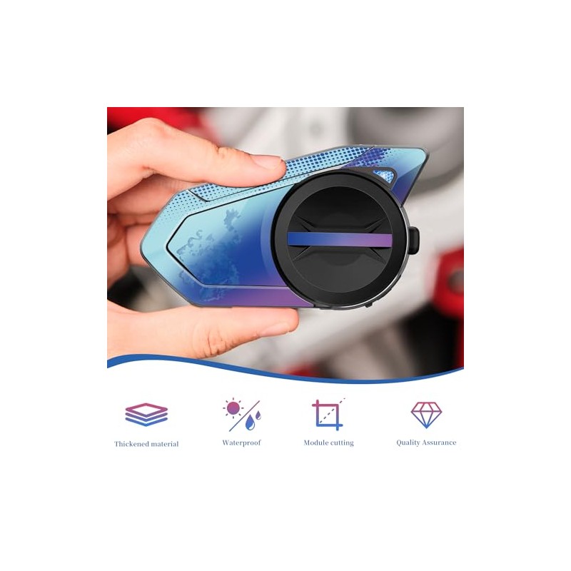 Waterproof Decor Sticker for Sena 50S Motorcycle Bluetooth Headset Sticker