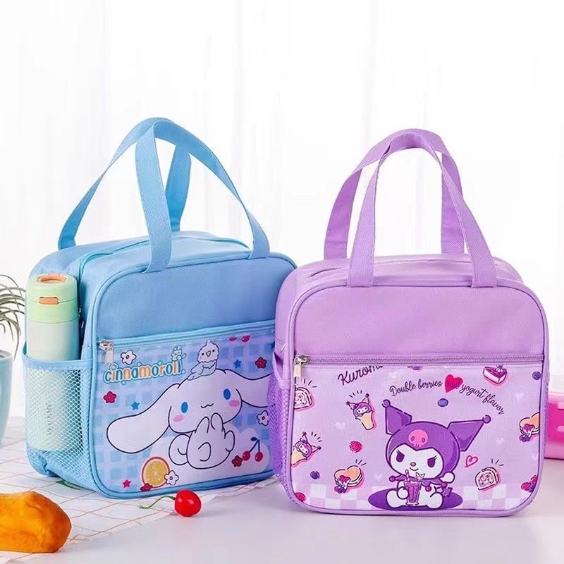 Roffatide Anime Cinnamoroll Lunch Bag for Man Woman High-Capacity Leakproof