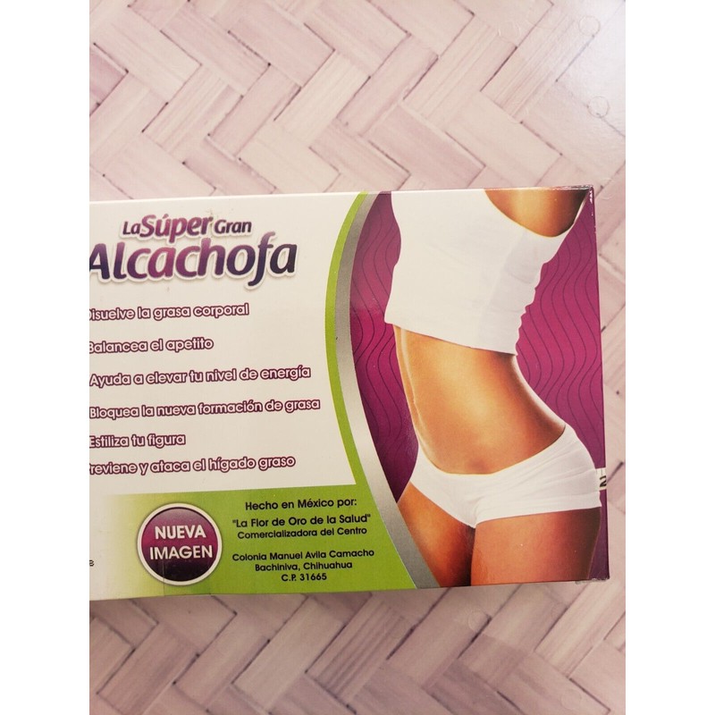 La Super Gran Alcachofa 60 Capsulas 100% Natural Rapido y