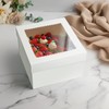 Septo Cake Boxes,12x12x8 Inches 10pc White Bakery Boxes Cake Boxes