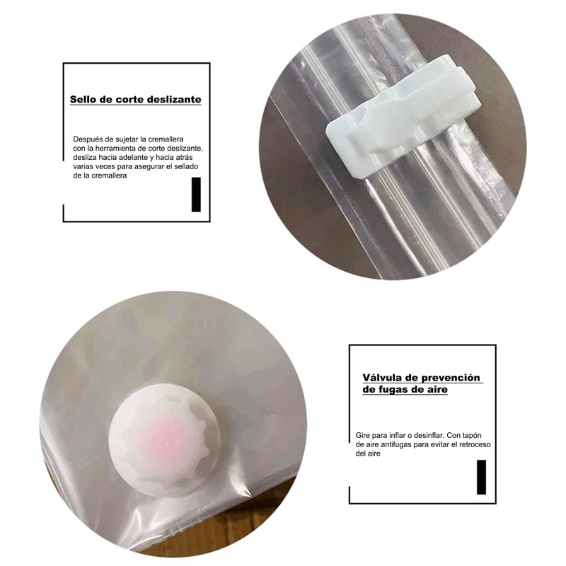 Vacuum Storage Bags 60 x 80 cm Save Space When