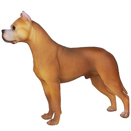 Kisangel Dog Craft Ornament Realistic Standing Puppy Figurine Decorative Cartoon Dog Model for Home Garden Decor for Miniature Gardens and DIY Projects