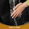 Adolif Natural Black Marble Pastry and Cutting Board, 12x16x0.7 Inch,
