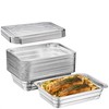 Diplastible Disposable Aluminum Pans with Lids | 10 pack 1-Dinner